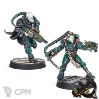 Описание картинки Van Saar Champions in Mesh and Flak Armour от R.E.print по цене 440руб | Свободный Рынок Миниатюр - СРМ