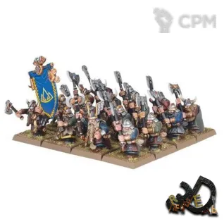 Описание картинки Dwarf Warriors от R.E.print по цене 690руб | Свободный Рынок Миниатюр - СРМ
