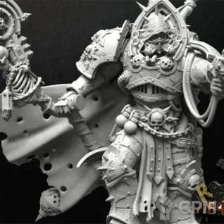 Описание картинки Mortarion от R.E.print по цене 4 990руб | Свободный Рынок Миниатюр - СРМ