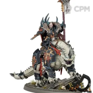 Описание картинки Chaos Lord on Karkadrak от R.E.print по цене 560руб | Свободный Рынок Миниатюр - СРМ