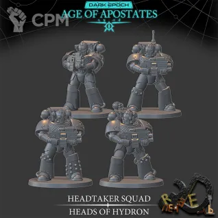 Описание картинки HeadtakerSquad от R.E.print по цене 490руб | Свободный Рынок Миниатюр - СРМ