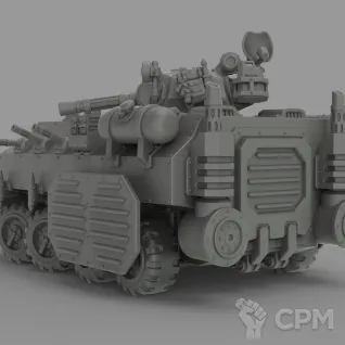 Описание картинки Колесная Химера Chimera от Подземный человек по цене 3 960руб | Свободный Рынок Миниатюр - СРМ