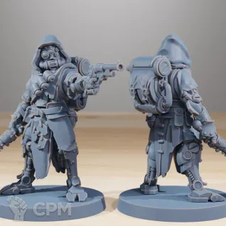 Описание картинки Skitarii Rangers x20 от 3Д печать миниатюр по цене 2 993руб | Свободный Рынок Миниатюр - СРМ