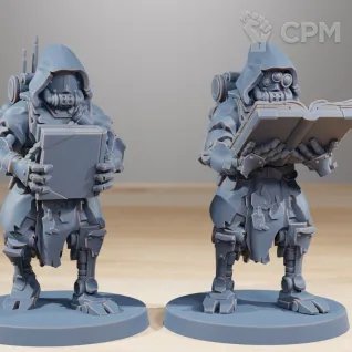 Описание картинки Skitarii Rangers x20 от 3Д печать миниатюр по цене 2 993руб | Свободный Рынок Миниатюр - СРМ