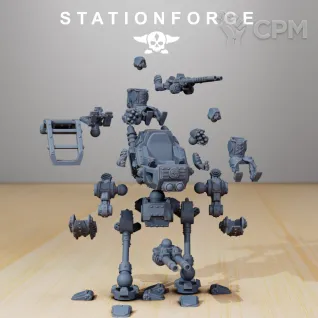 Описание картинки Scavenger Scout Walker от Zakat-3D по цене 900руб | Свободный Рынок Миниатюр - СРМ