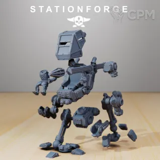 Описание картинки Scavenger Scout Walker от Zakat-3D по цене 900руб | Свободный Рынок Миниатюр - СРМ