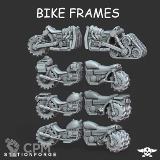 Описание картинки Scavenger Bikers от Zakat-3D по цене 400руб | Свободный Рынок Миниатюр - СРМ