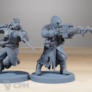 Описание картинки Kill Team DKOK Heretics от 3Д печать миниатюр по цене 2 438руб | Свободный Рынок Миниатюр - СРМ
