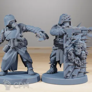 Описание картинки Kill Team DKOK Heretics от 3Д печать миниатюр по цене 2 438руб | Свободный Рынок Миниатюр - СРМ