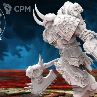 Описание картинки Chaos Space Marines Legionaries (10 шт) от Studio Cockatoo по цене 1 815руб | Свободный Рынок Миниатюр - СРМ