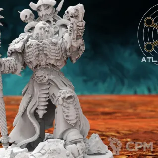 Описание картинки Chaos Lord от Studio Cockatoo по цене 484руб | Свободный Рынок Миниатюр - СРМ