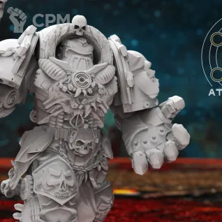 Описание картинки Chaos Space Marines Terminators (5 шт) от Studio Cockatoo по цене 1 210руб | Свободный Рынок Миниатюр - СРМ
