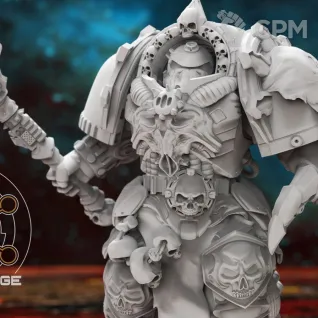 Описание картинки Chaos Space Marines Terminators (5 шт) от Studio Cockatoo по цене 1 210руб | Свободный Рынок Миниатюр - СРМ