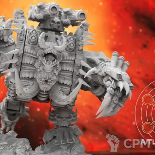 Описание картинки Helbrute от Studio Cockatoo по цене 1 210руб | Свободный Рынок Миниатюр - СРМ