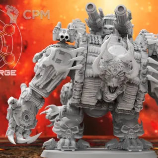 Описание картинки Helbrute от Studio Cockatoo по цене 1 210руб | Свободный Рынок Миниатюр - СРМ