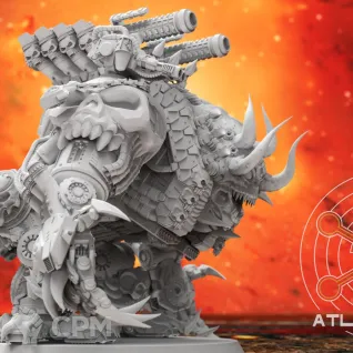 Описание картинки Helbrute от Studio Cockatoo по цене 1 210руб | Свободный Рынок Миниатюр - СРМ