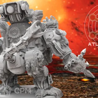 Описание картинки Helbrute от Studio Cockatoo по цене 1 210руб | Свободный Рынок Миниатюр - СРМ