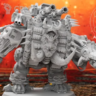 Описание картинки Helbrute от Studio Cockatoo по цене 1 210руб | Свободный Рынок Миниатюр - СРМ