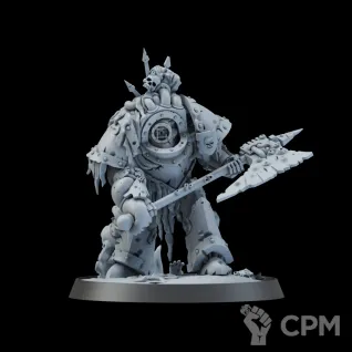 Описание картинки Миниатюра Глубинный десантник Владыка глубин, Lord of Contagion от Brother Ork по цене 760руб | Свободный Рынок Миниатюр - СРМ