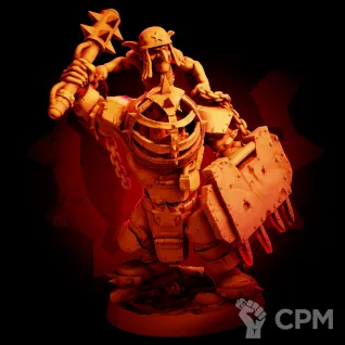 Описание картинки Orkos bullgryn от Daniilfedyakov по цене 430руб | Свободный Рынок Миниатюр - СРМ