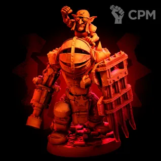 Описание картинки Orkos bullgryn от Daniilfedyakov по цене 430руб | Свободный Рынок Миниатюр - СРМ