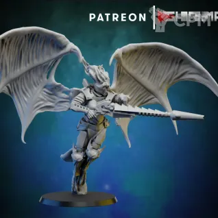Описание картинки Dark Eldar Scourge Japan Style от 3Д печать миниатюр по цене 377руб | Свободный Рынок Миниатюр - СРМ