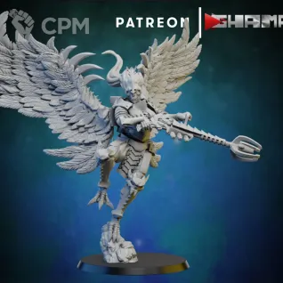 Описание картинки Dark Eldar Scourge Japan Style от 3Д печать миниатюр по цене 377руб | Свободный Рынок Миниатюр - СРМ