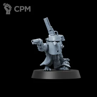 Описание картинки Миниатюра Гретчин "Ded Killy", Gretchin от Brother Ork по цене 300руб | Свободный Рынок Миниатюр - СРМ