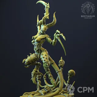 Описание картинки Daemonettes of Slaanesh (10 шт) от Studio Cockatoo по цене 1 210руб | Свободный Рынок Миниатюр - СРМ