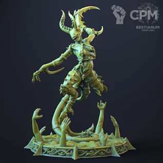 Описание картинки Daemonettes of Slaanesh (10 шт) от Studio Cockatoo по цене 1 210руб | Свободный Рынок Миниатюр - СРМ
