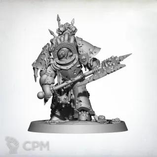 Описание картинки Миниатюра Глубинный десантник Владыка глубин, Lord of Contagion от Brother Ork по цене 760руб | Свободный Рынок Миниатюр - СРМ