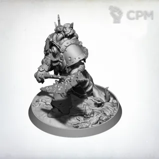 Описание картинки Миниатюра Глубинный десантник Владыка глубин, Lord of Contagion от Brother Ork по цене 760руб | Свободный Рынок Миниатюр - СРМ