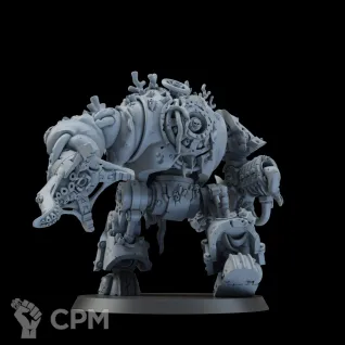 Описание картинки Миниатюра Дредноут глубинных десантников, Helbrute от Brother Ork по цене 1 740руб | Свободный Рынок Миниатюр - СРМ