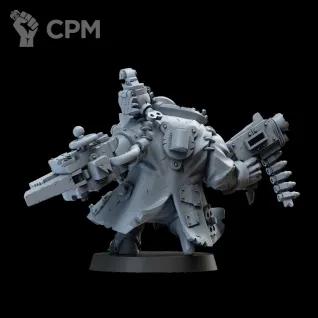 Описание картинки Миниатюра Орк Флибустьер, Ноб (Nob), Flash Gitz от Brother Ork по цене 580руб | Свободный Рынок Миниатюр - СРМ