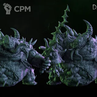 Описание картинки Great Unclean One от Studio Cockatoo по цене 2 396руб | Свободный Рынок Миниатюр - СРМ