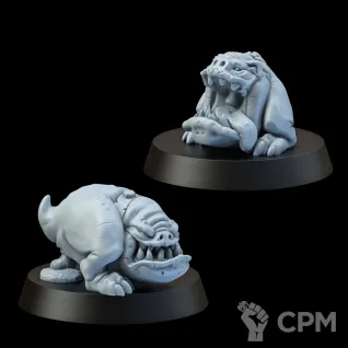 Описание картинки Набор миниатюр Сквиги, Squigs от Brother Ork по цене 1 160руб | Свободный Рынок Миниатюр - СРМ
