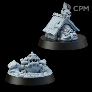 Описание картинки Набор миниатюр Сквиги, Squigs от Brother Ork по цене 1 160руб | Свободный Рынок Миниатюр - СРМ