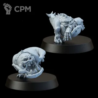 Описание картинки Набор миниатюр Сквиги, Squigs от Brother Ork по цене 1 160руб | Свободный Рынок Миниатюр - СРМ