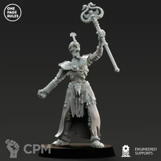 Описание картинки Tomb Kings Liche Priest от Knight of Light по цене 100руб | Свободный Рынок Миниатюр - СРМ