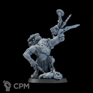 Описание картинки Миниатюра Орк Док Криппла, Painboss от Brother Ork по цене 760руб | Свободный Рынок Миниатюр - СРМ