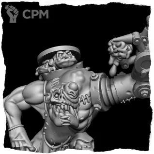 Описание картинки Миниатюра Орк Док Криппла, Painboss от Brother Ork по цене 760руб | Свободный Рынок Миниатюр - СРМ
