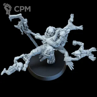 Описание картинки Миниатюра Орк Погонщик, Runtherd от Brother Ork по цене 760руб | Свободный Рынок Миниатюр - СРМ