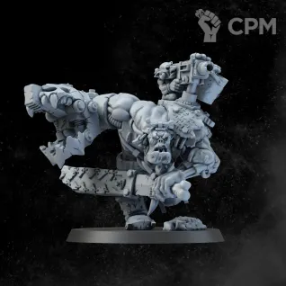 Описание картинки Миниатюра Ork Bogbog Bonehead, Beastboss. от Brother Ork по цене 925руб | Свободный Рынок Миниатюр - СРМ