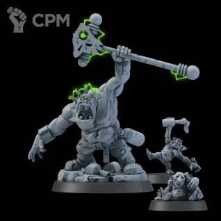 Описание картинки Миниатюра Орк Вирдбой, Weirdboy от Brother Ork по цене 870руб | Свободный Рынок Миниатюр - СРМ