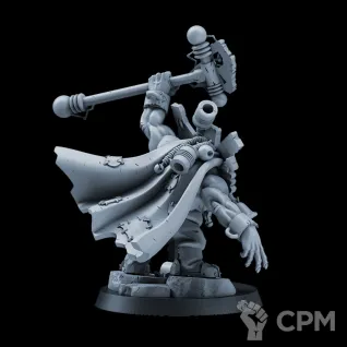 Описание картинки Миниатюра Орк Вирдбой, Weirdboy от Brother Ork по цене 870руб | Свободный Рынок Миниатюр - СРМ