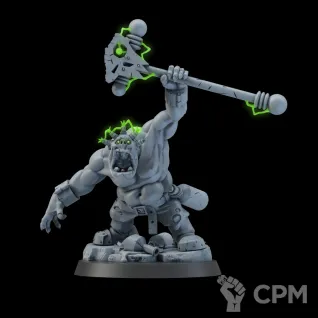 Описание картинки Миниатюра Орк Вирдбой, Weirdboy от Brother Ork по цене 870руб | Свободный Рынок Миниатюр - СРМ