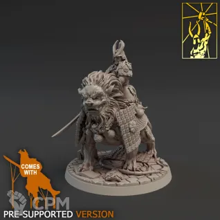Описание картинки Komainu | Demigryph Knights от Daniilfedyakov по цене 410руб | Свободный Рынок Миниатюр - СРМ