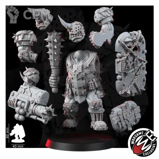 Описание картинки RENEGADE Bullgryns от Daniilfedyakov по цене 1 400руб | Свободный Рынок Миниатюр - СРМ
