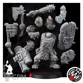 Описание картинки RENEGADE Bullgryns от Daniilfedyakov по цене 1 400руб | Свободный Рынок Миниатюр - СРМ