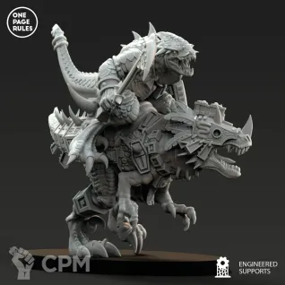 Описание картинки Saurus Knights от 3Д печать миниатюр по цене 631руб | Свободный Рынок Миниатюр - СРМ